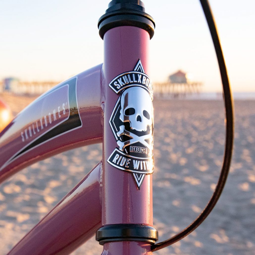 womens 3 speed bicycles SKULLXBONES Women's 3-Speed Beach Cruiser – Desert Lilac