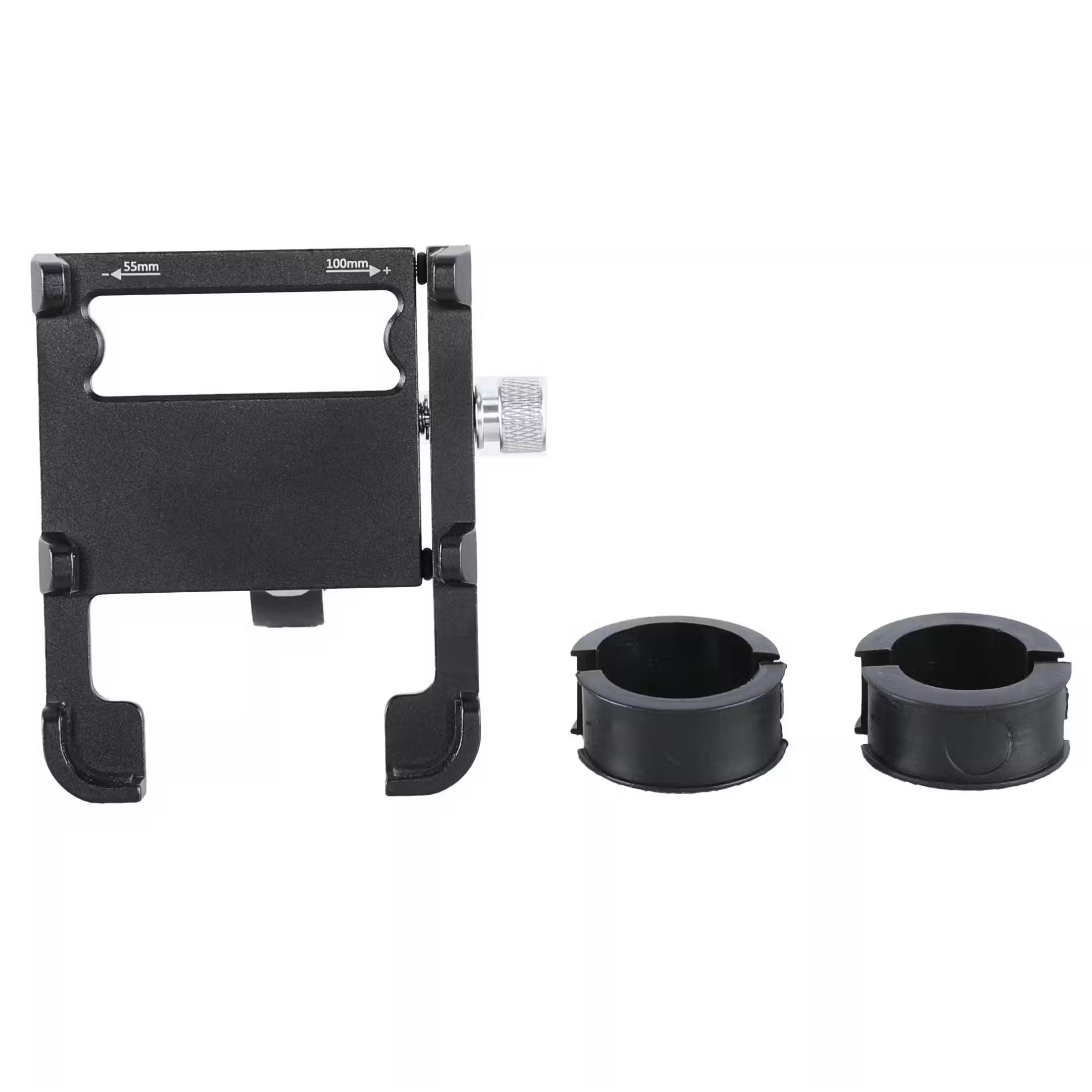 Bicycle handlebar phone holder – mounted on beach cruiser