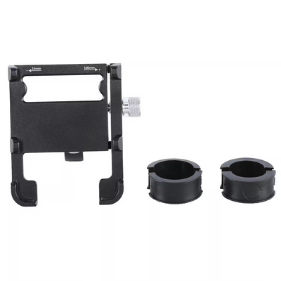 Bicycle handlebar phone holder – mounted on beach cruiser